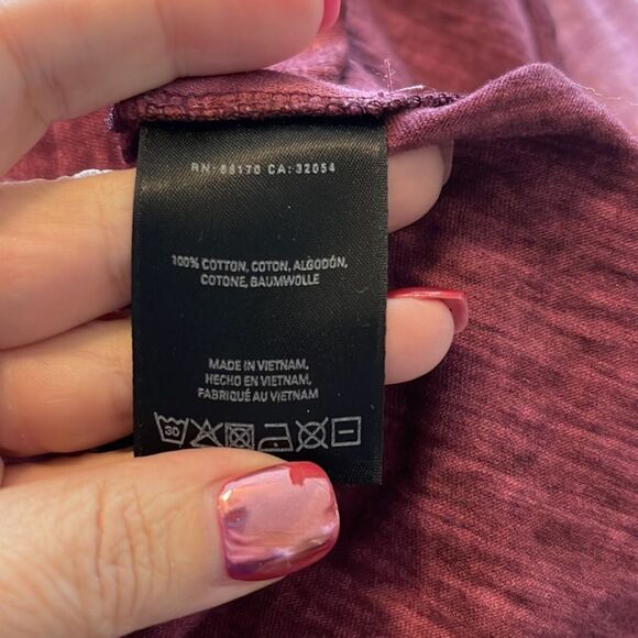 (BOGO FREE) Anthropologie Akemi + Kin Ombre Patch Seamed Peplum Top XXS - Picture 4 of 4